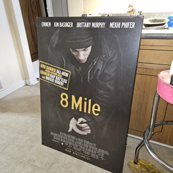 8 mile poster plaque - Picture 3 of 3
